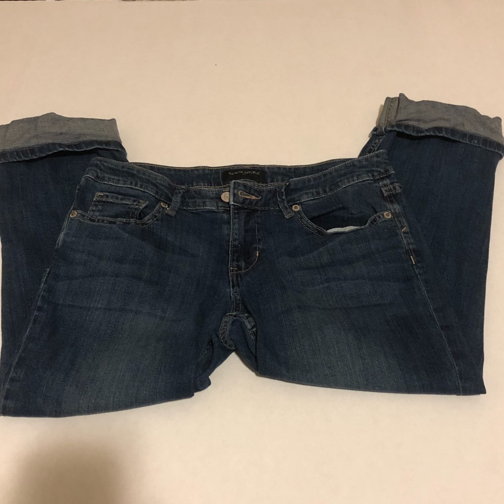 Banana Republic denim capri size‎ 28/6